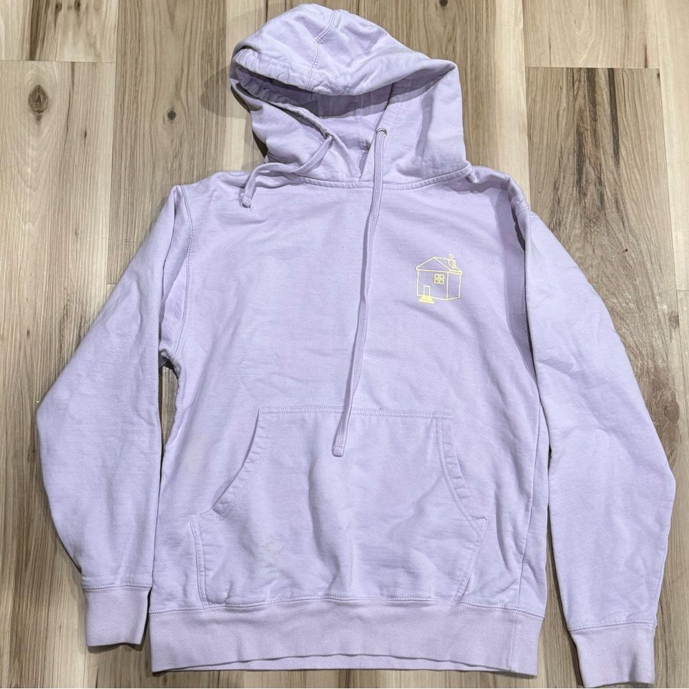 Harry Styles Love On Tour Track List Lavender Hoodie Women’s Small